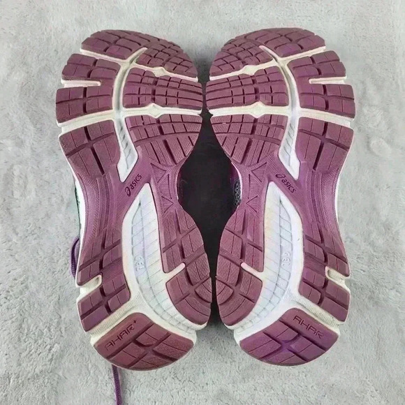 Asics Gel-Excite 3 Women's Charcoal/Grape/Aqua Splash 7 - Picture 4 of 6